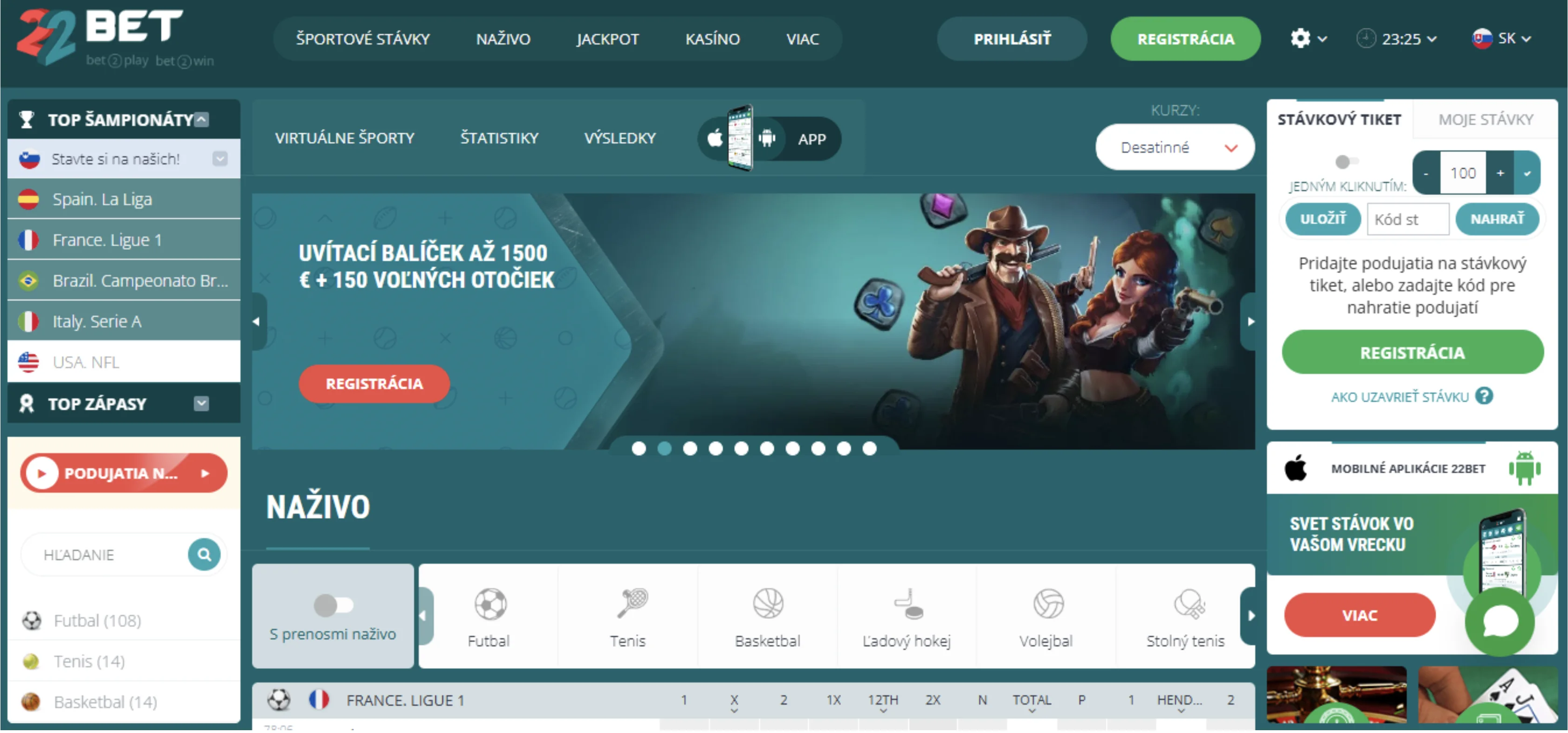 22Bet Casino